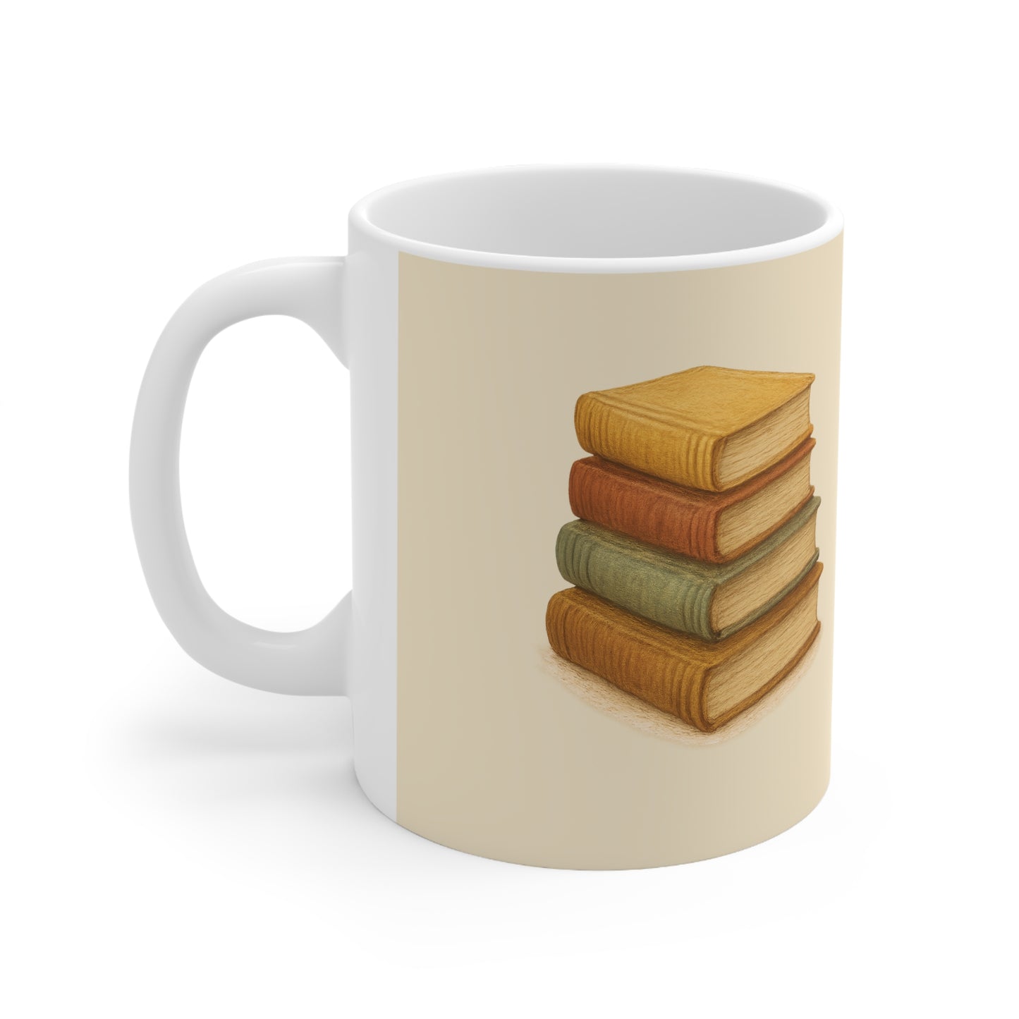 "If you're reading this buy me more books (or else)", Ceramic Coffee Cups, 11oz